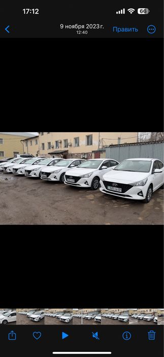 Новые Accent Hyundai, в аренду под такси.