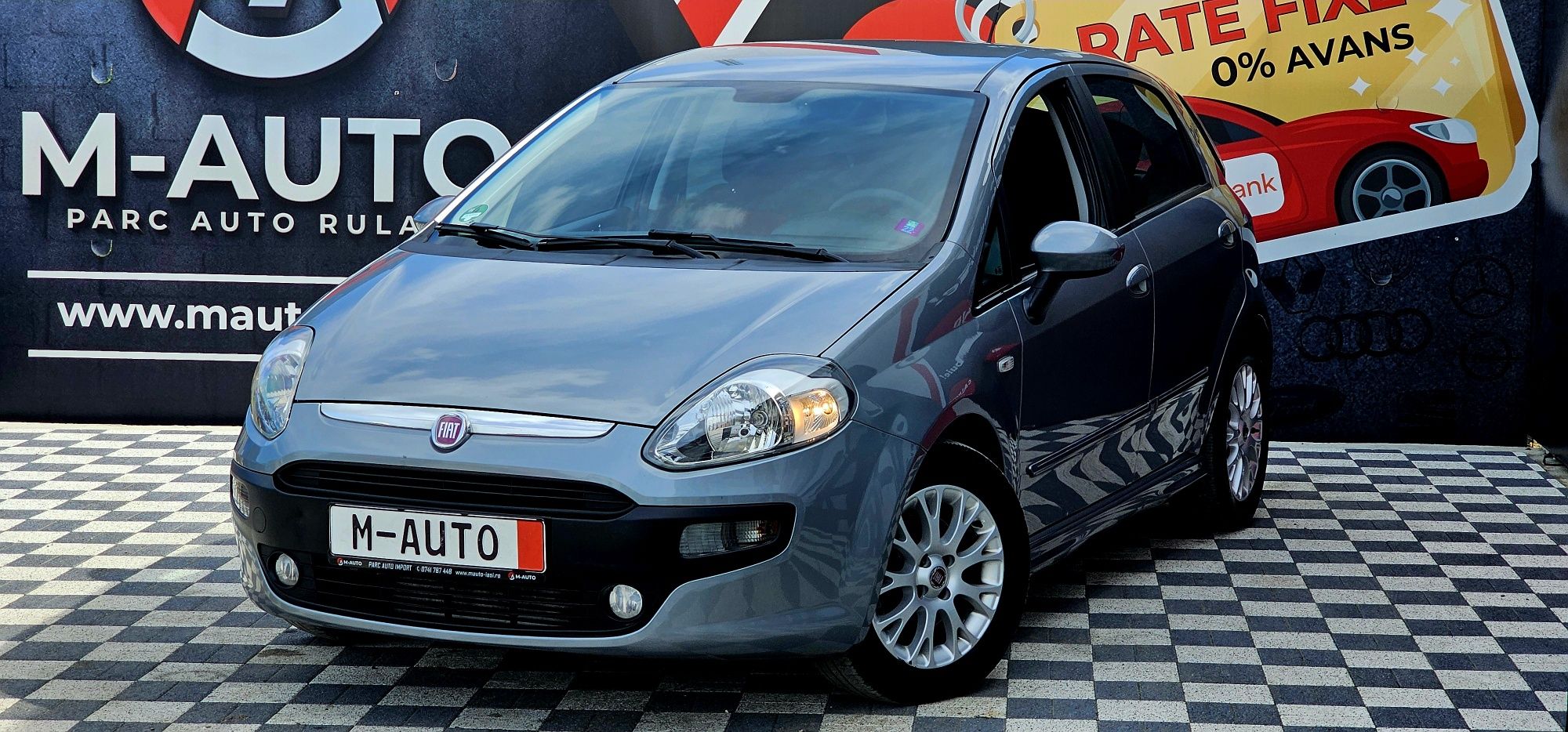 FIAT PUNTO EVO 1.3 jtdm 2011 180km klima jante RATE GARANTIE Livrare