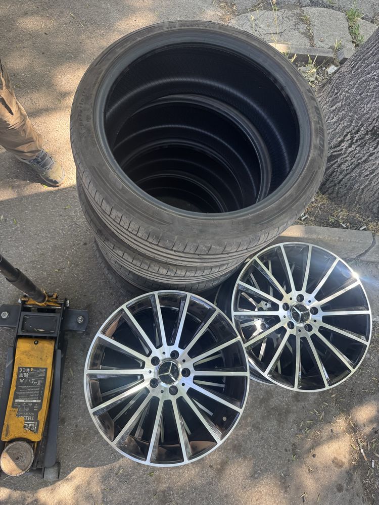 ДОТ 24 4бр. Джанти и Гуми за мерцедес AMG 19" W212 W213 W221 W222 2024