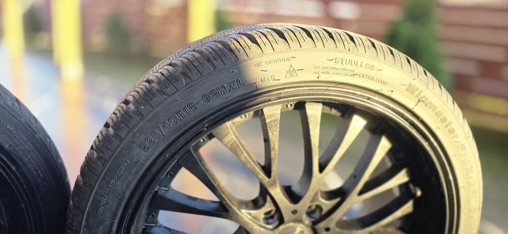 Jante r18 ET40 5X112 CAUCIUCURI noi iarna