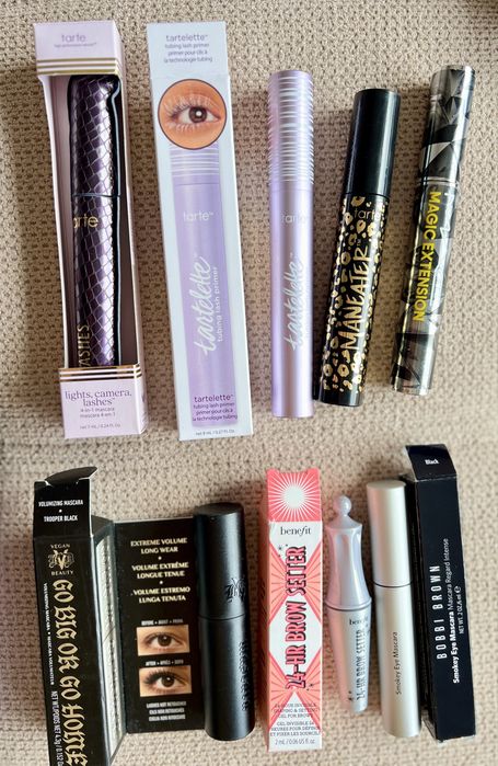 Оригинална козметика спирали и др. Rare,Huda,Too faced,Pat McGrath,ABH