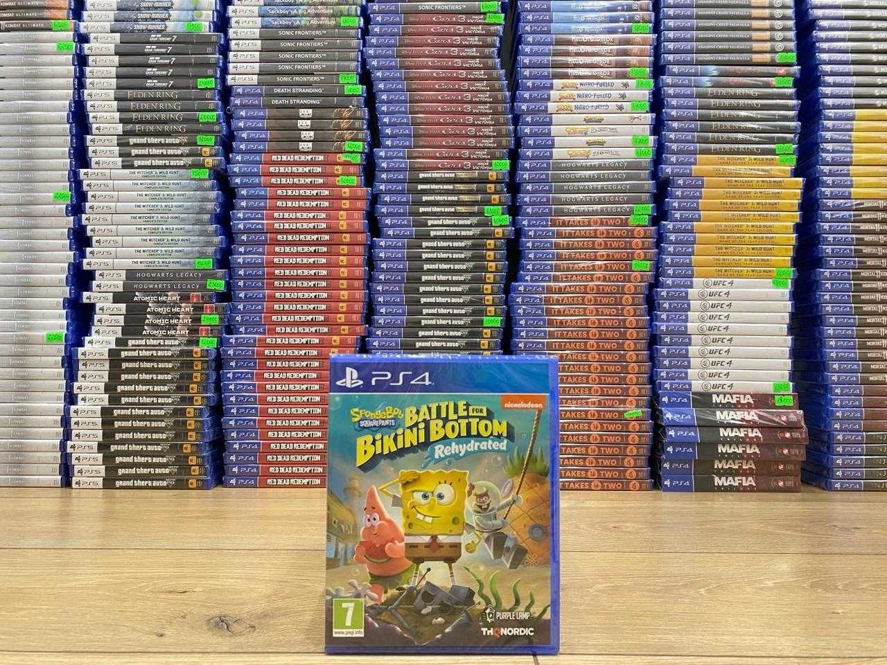 НОВЫЙ SpongeBob SquarePants: Battle for Bikini Bottom PS4/PS5