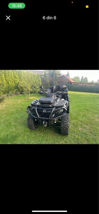 Vând can am outlander 850