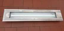 inox corp iluminat cu 2 neoane.