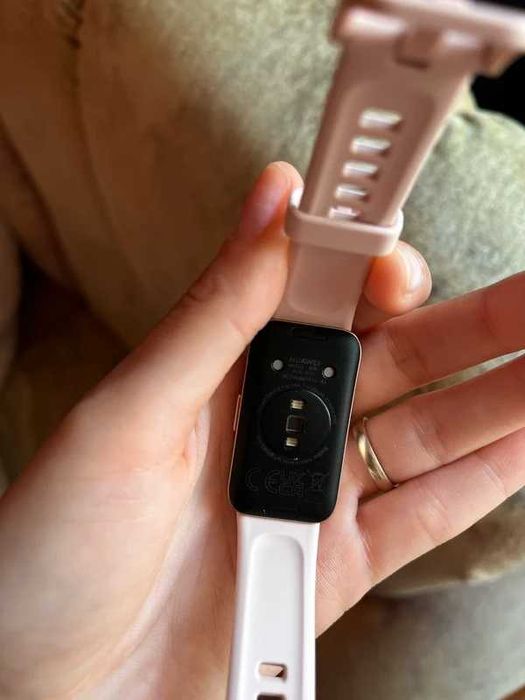 Bratara fitness Huawei Band 8, Android/iOS, silicon, Sakura Pink