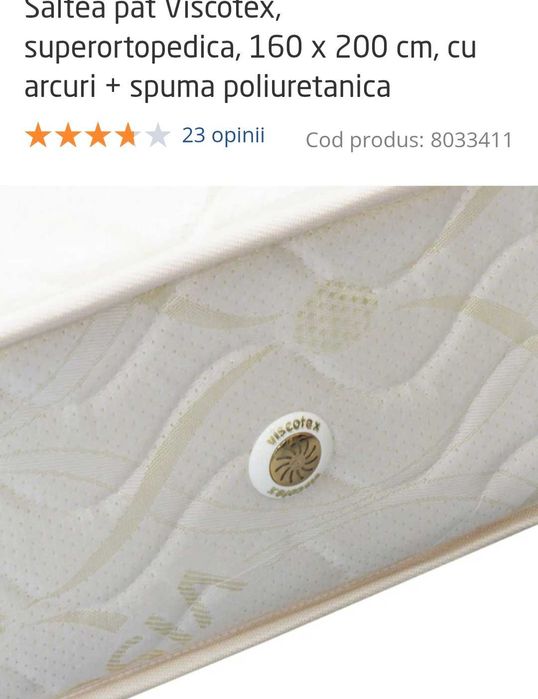 Vand saltea pat noua