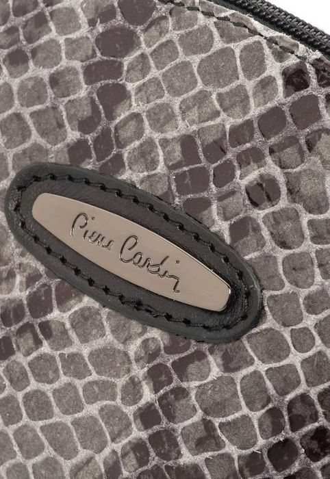 %ПРОМО% PIERRE CARDIN – Дамски несесер ест кожа екзотична 21X5X15см