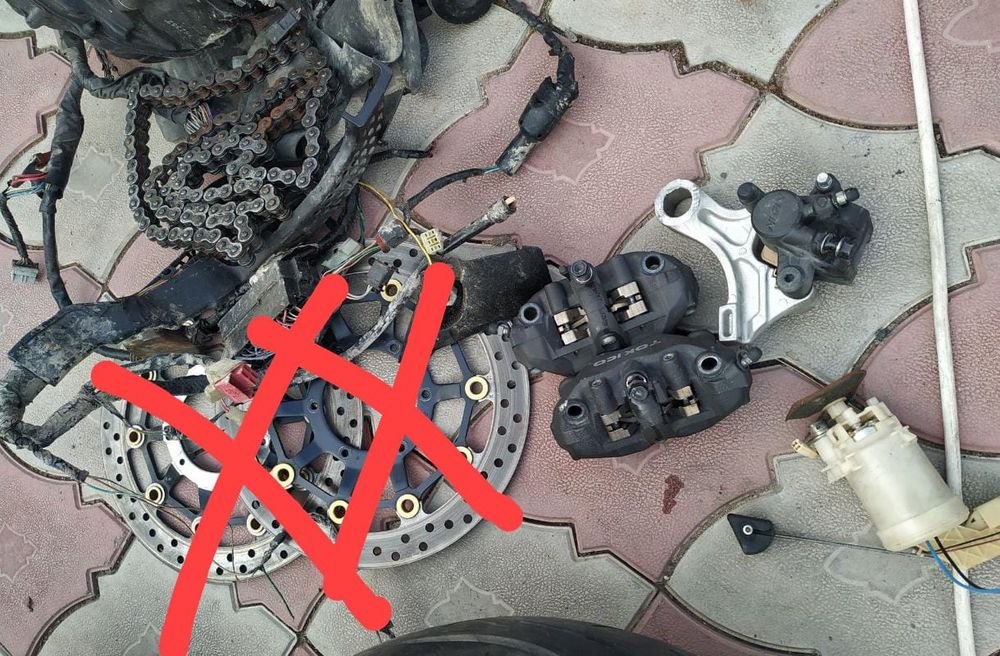 Запчасти honda CBR 600 rr 2007