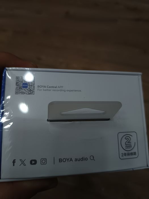 Boya mic 2  AI , петличные микрофоны на 2 персоны