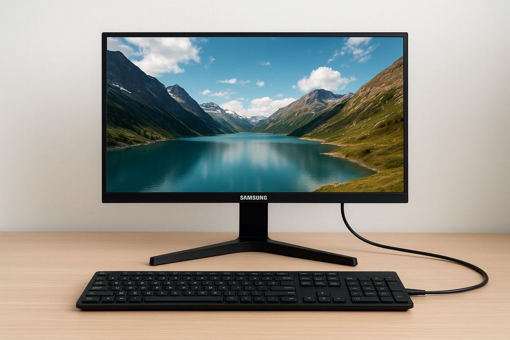 Monitor Samsung S24R350FHU 24” Full HD IPS / 75Hz — foarte bun, ca nou