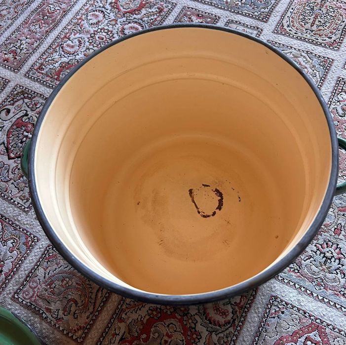 Кастрюли домашние. Эмалированная и алюминиевая