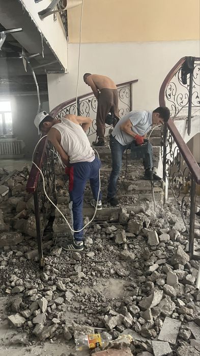 Демонтаж разрушение