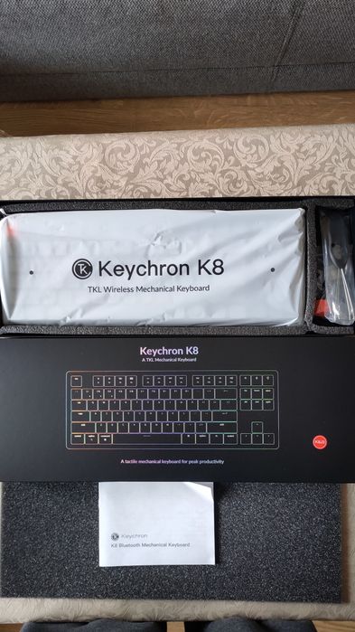 Геймърска Механична клавиатура Keychron K8 A TKL