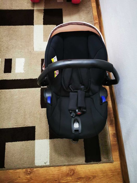 Carucior 3 in 1 - Hauck Carucior Rapid 4R Plus trioset rose