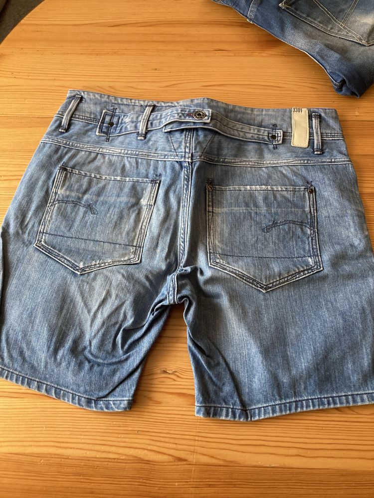 Мъжки оригинални къси дънки G star Raw