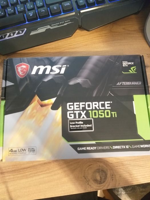 Видео карта GeForce GTX 1050 Ti в гаранция