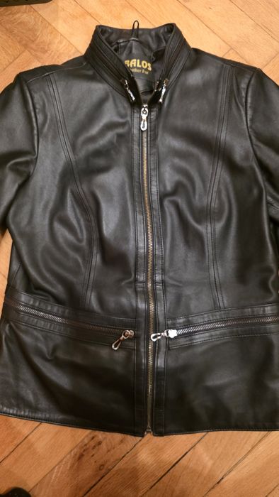 Дамско яке от телешка кожа Balos