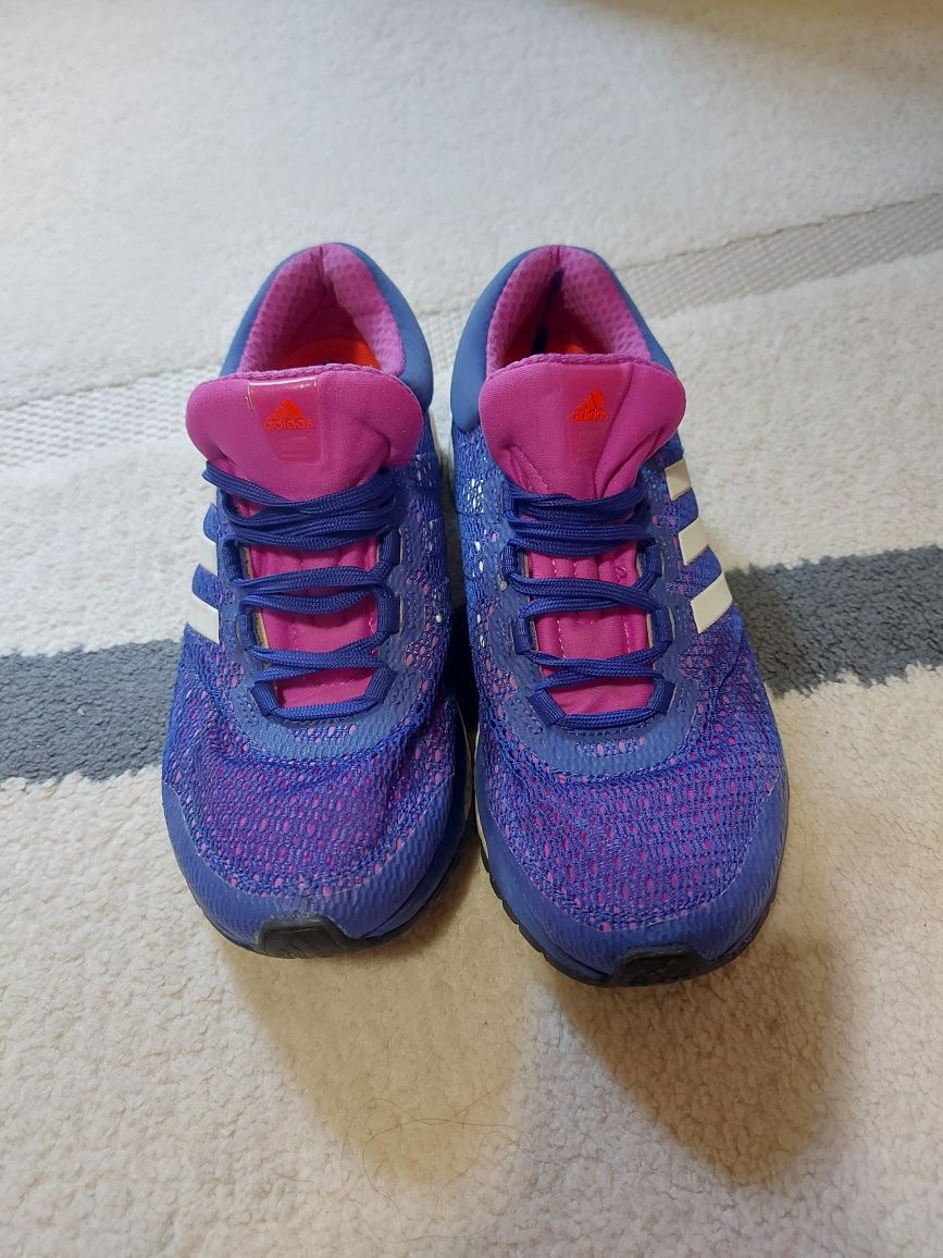 Adidas Womens Response Boost Running Shoes - Flash Pink/Night Flash