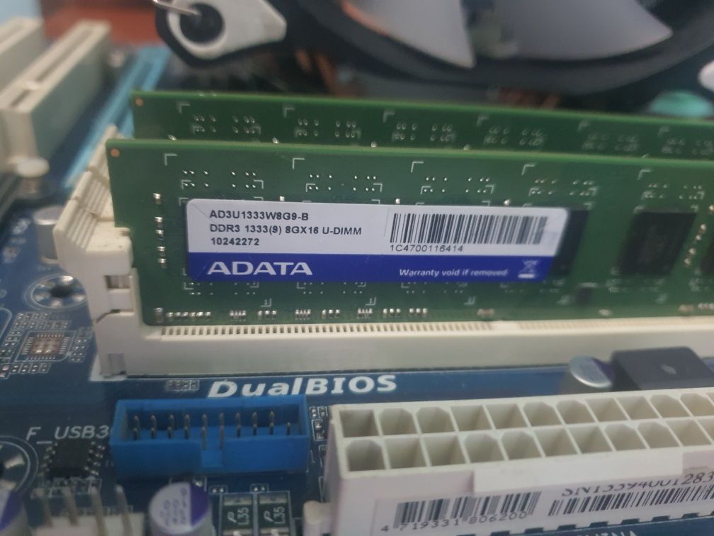 Gigabit GA-B75 Материнка B75 крмплетк 1155 I7 3770k
