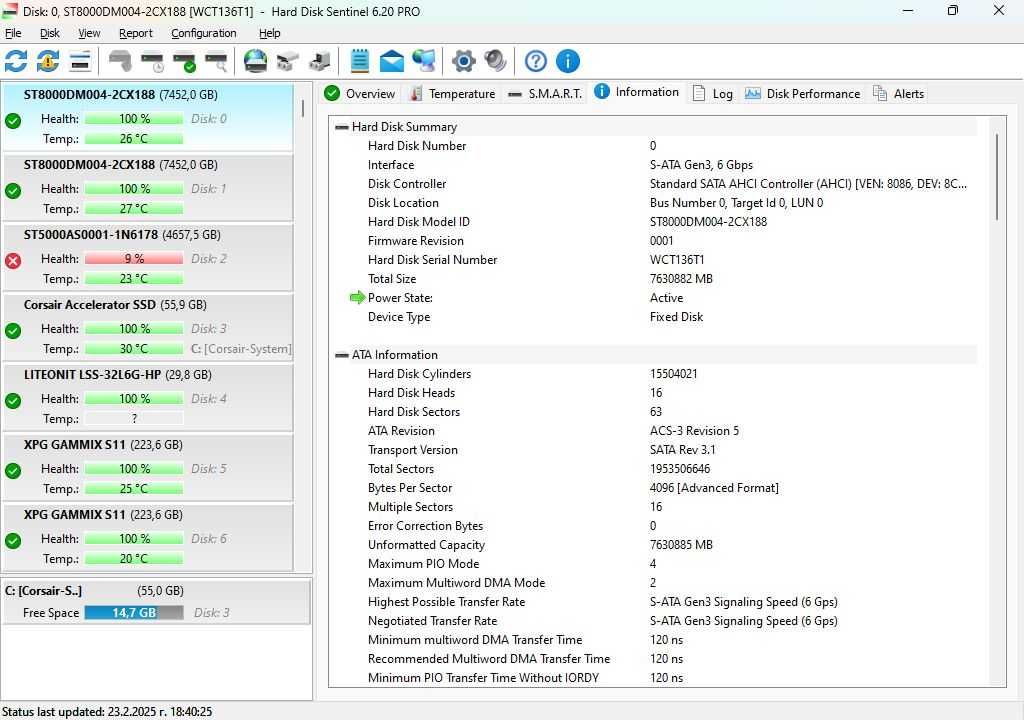 Seagate Barracuda 3.5 Hard Drive 8TB