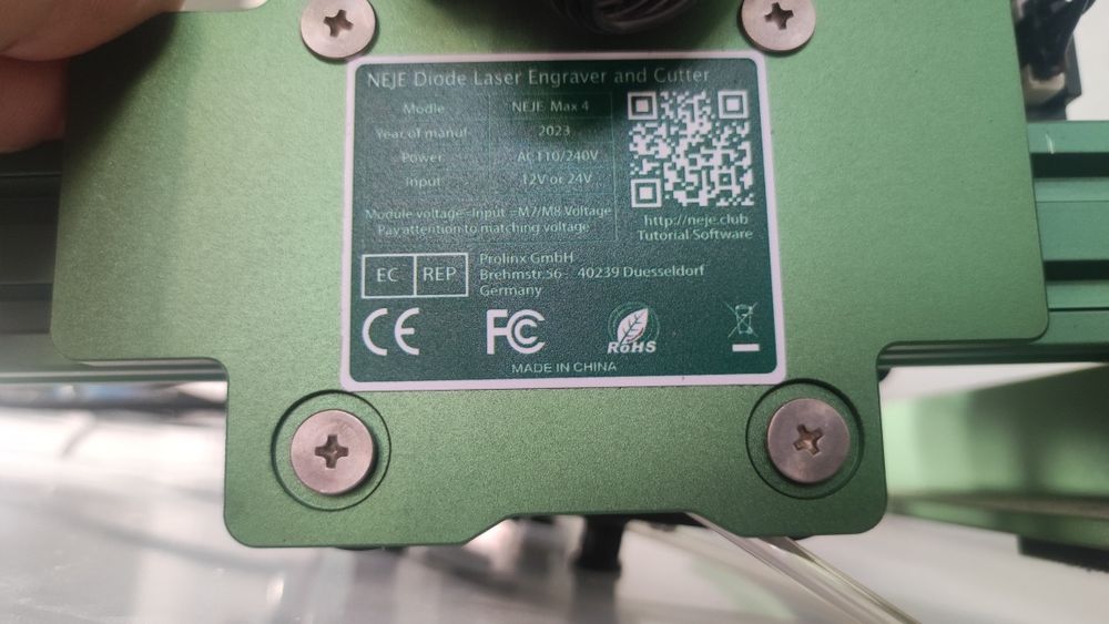 Neje 4 max Laser gravat si inscriptionat
