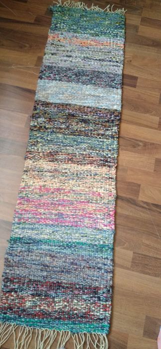 Covorașe lucrate manual.