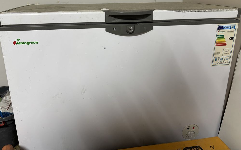 Морозильник б/у, 350л. Almagreen. г.Шымкент