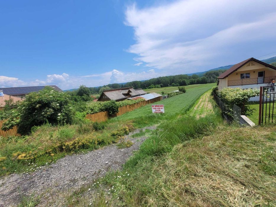 Teren 3500 m2 Milcoiu sat Tepsenari