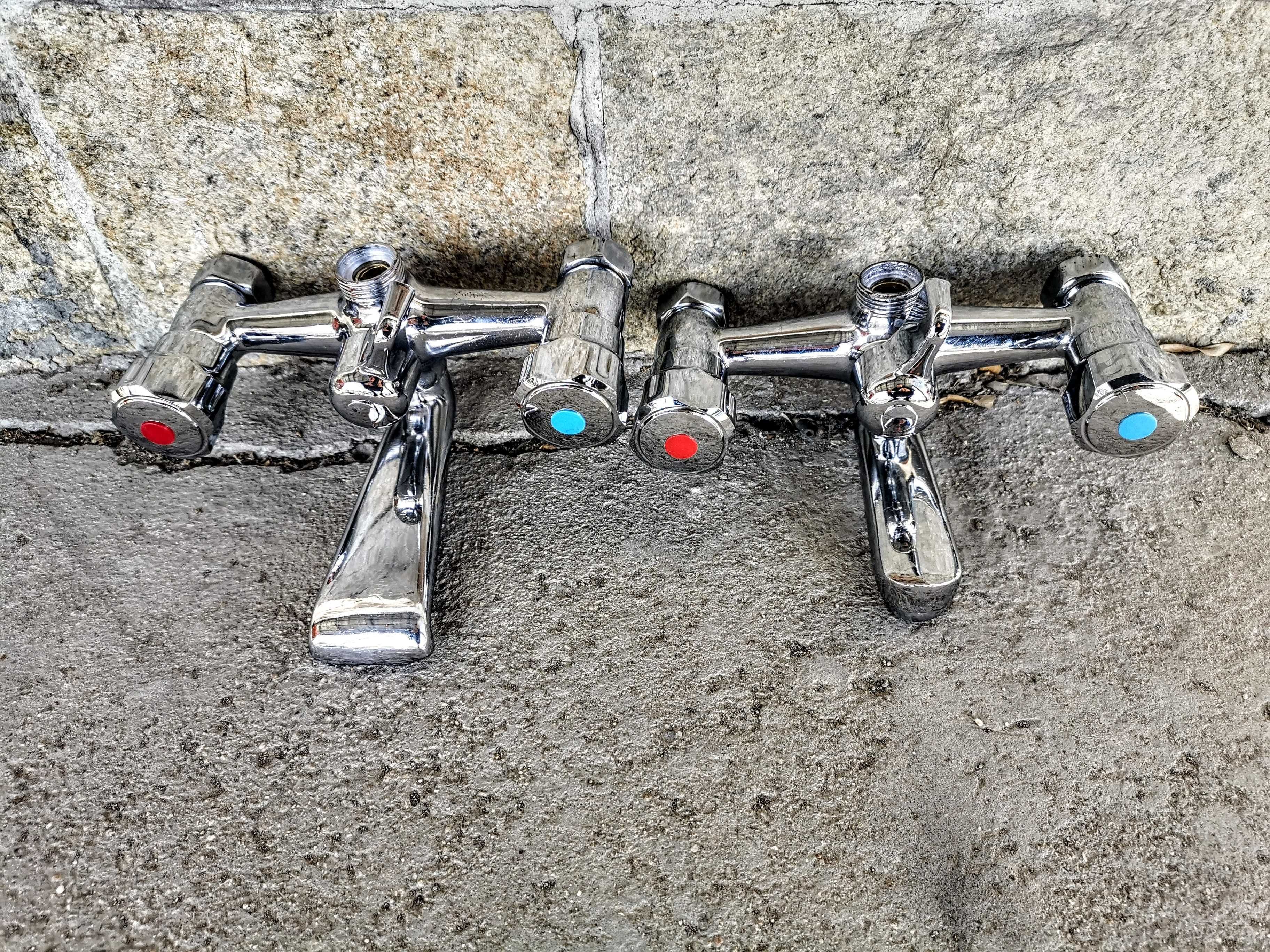 Български смесител за душ /за мивка - 16 см - оригинални - рециклирани