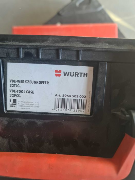 Wurth 5964502002 Valiza cu Unelte