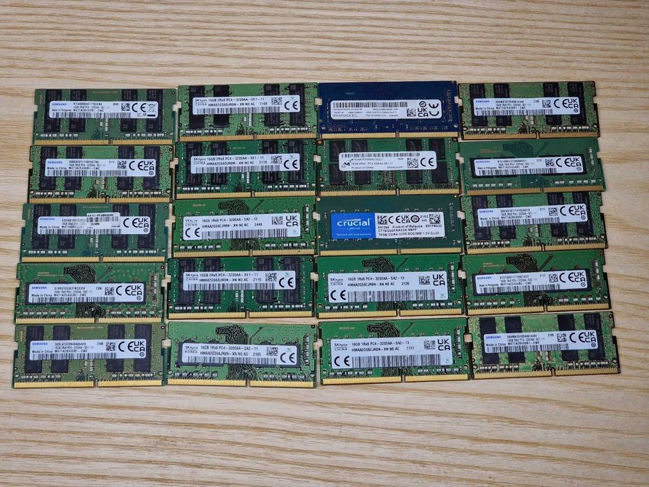 16GB DDR4 3200Mhz Samsung Hynix Crucial Рам Памет с гаранция!