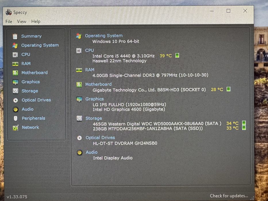 OFERTA! Vand/Schimb PC Office i5, 4GB RAM, 750GB (SSD+HDD)