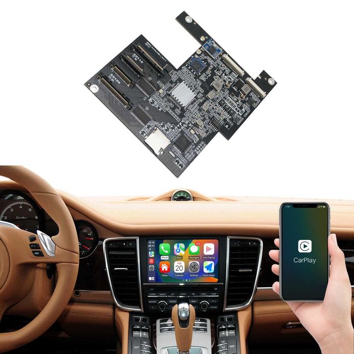 Apple CarPlay Android Auto Porsche PCM 3.1 Инсталация безжичен Карплей