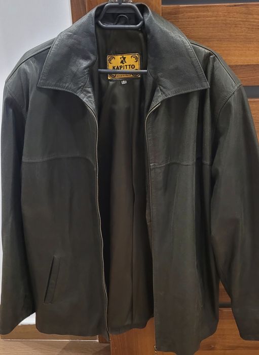 Geaca piele  masura L