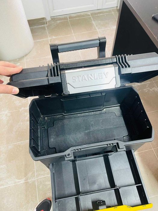 Cărucior de scule Stanley 1-79-206 din metal și plastic