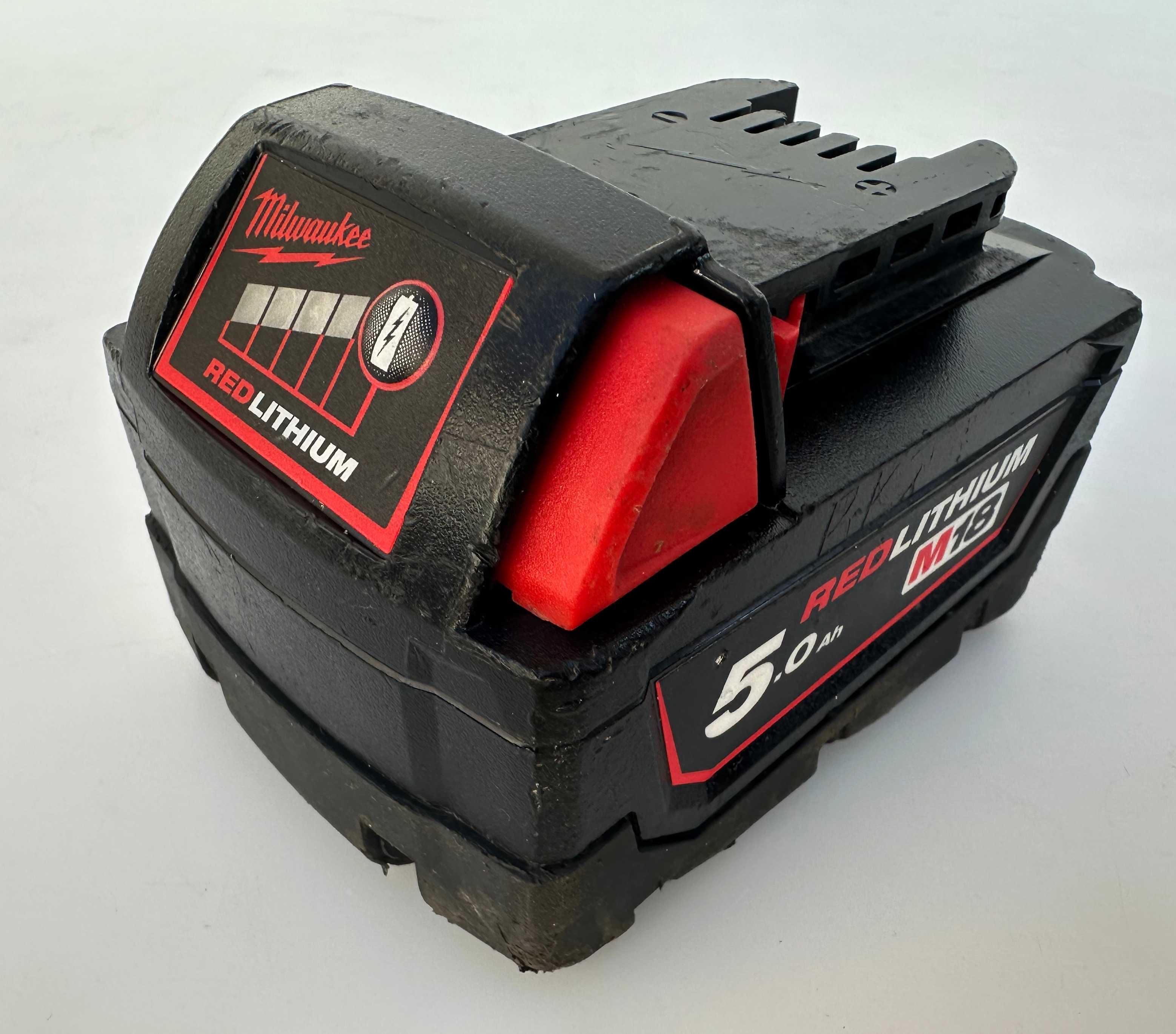Milwaukee M18 B5 - Акумулаторна батерия 18V 5.0Ah с индикатор