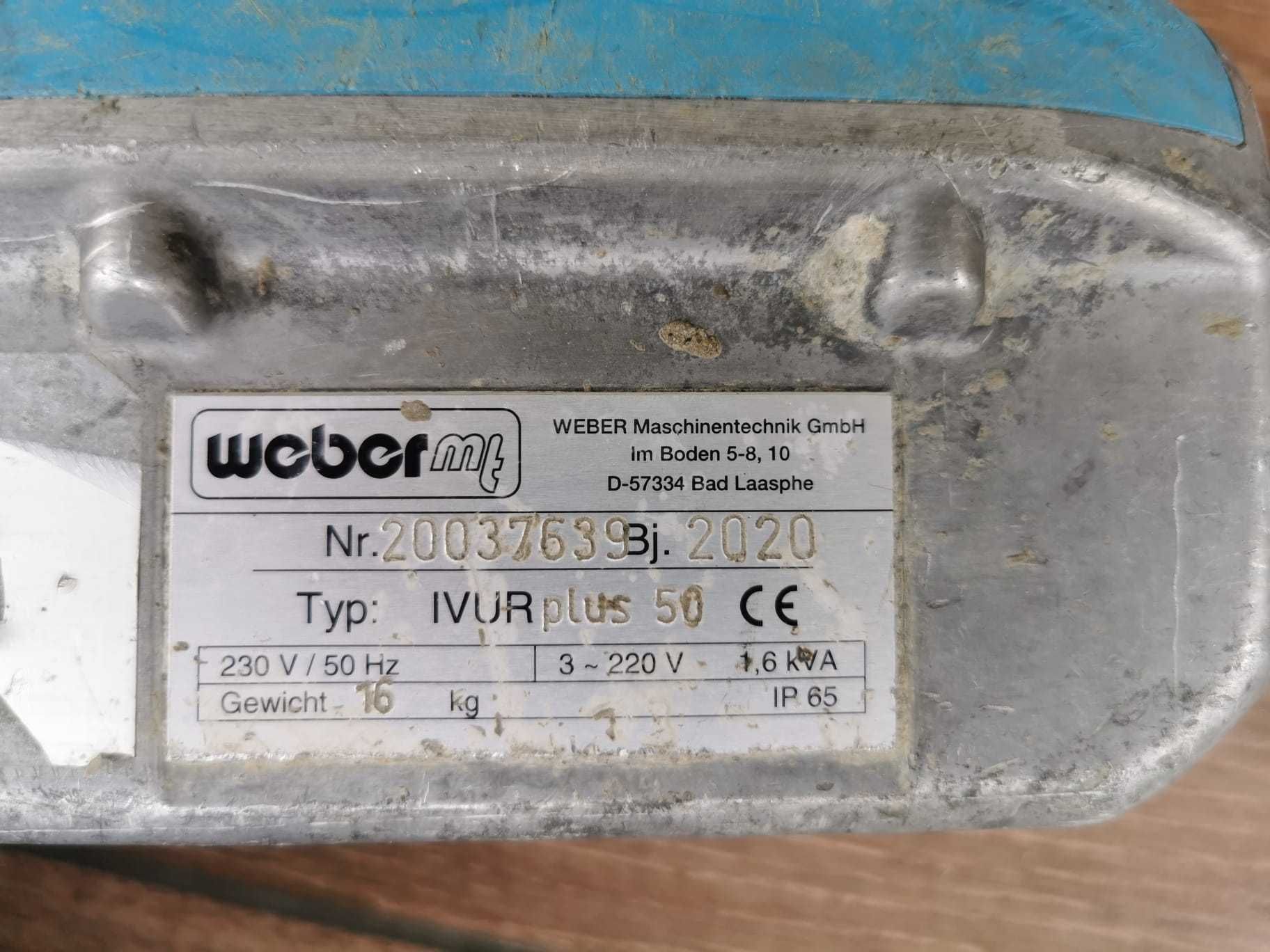 Vibrator beton PROFESIONAL cu convertizor incorporat WEBER