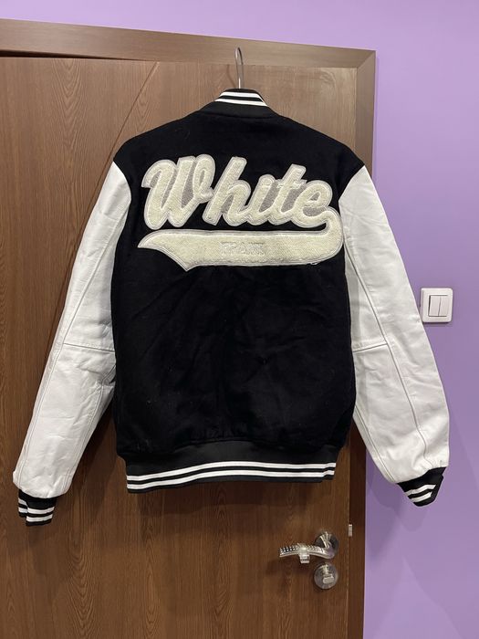 Мъжко якета естествена кожа Bomber Jacket Varsity Leather Baseball