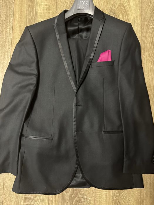 Costum elegant negru TWN by D’S Damat – mărimea 48, M