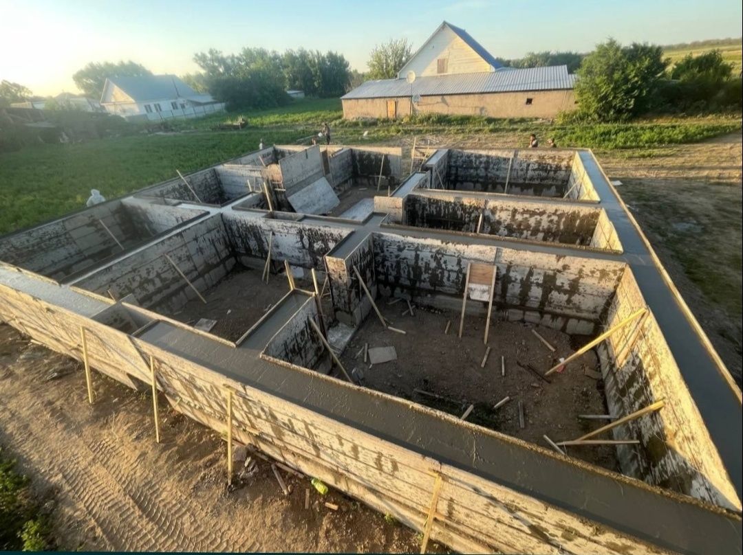 Фундамент Заливаем бетон Алматы,Алматинская область