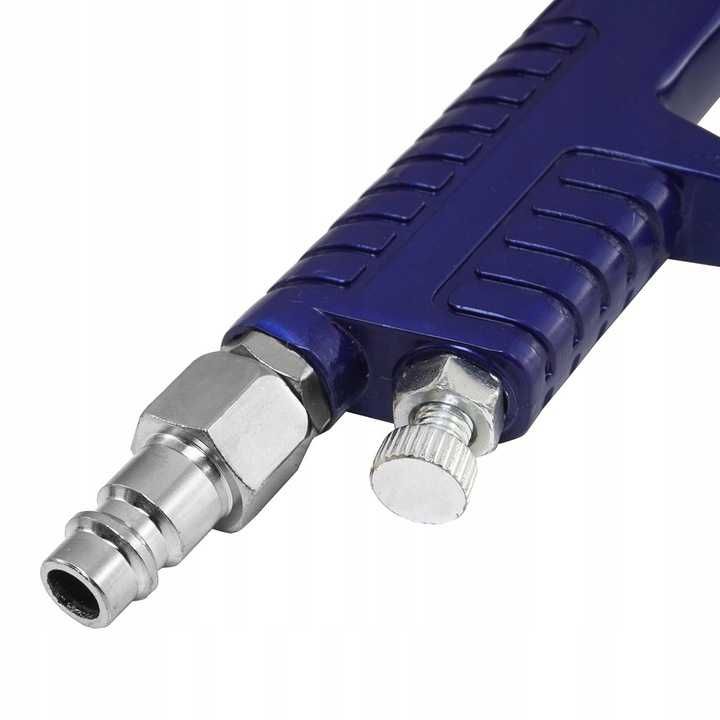 Pistol vopsit pneumatic 1.4mm 1.7mm HVLP vas 600ml regulator (V81294)