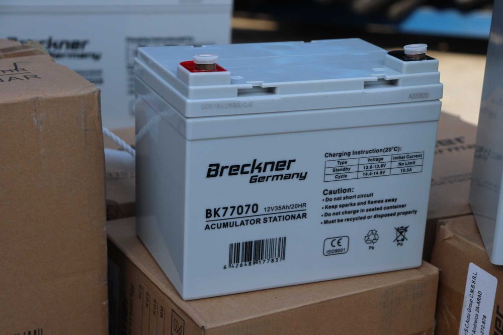 Baterie cu gel 12V35AH Noi pentru Panou Solare Noi cu garantie