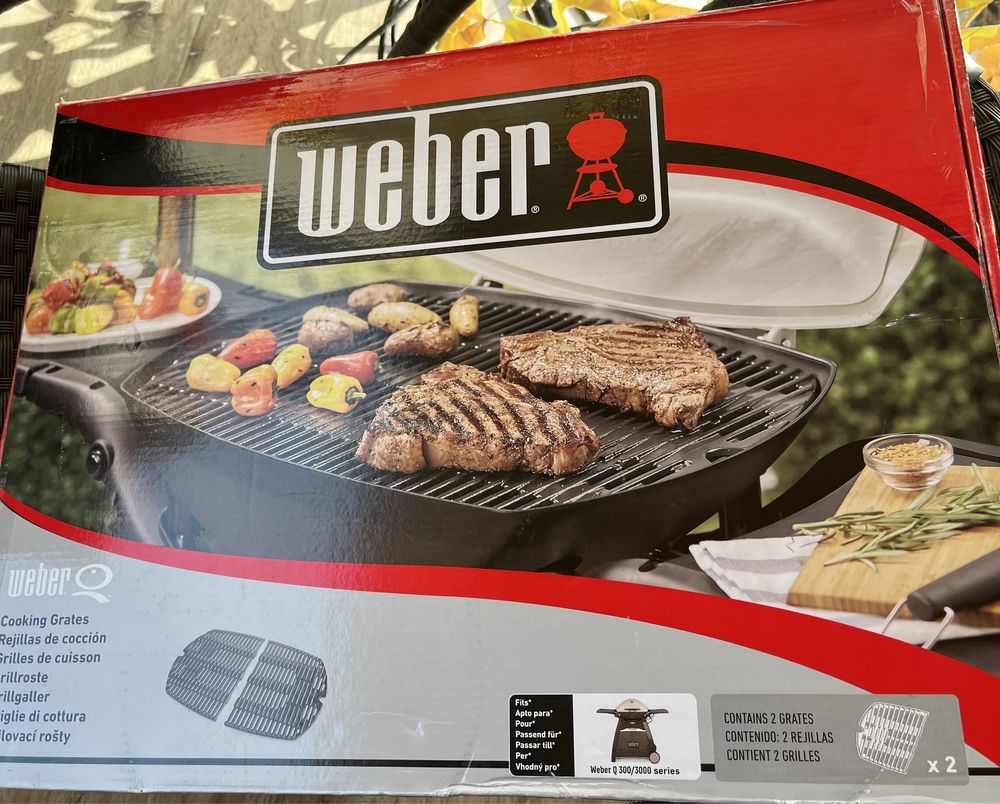 Grill Gratar fonta Weber Q300 3200