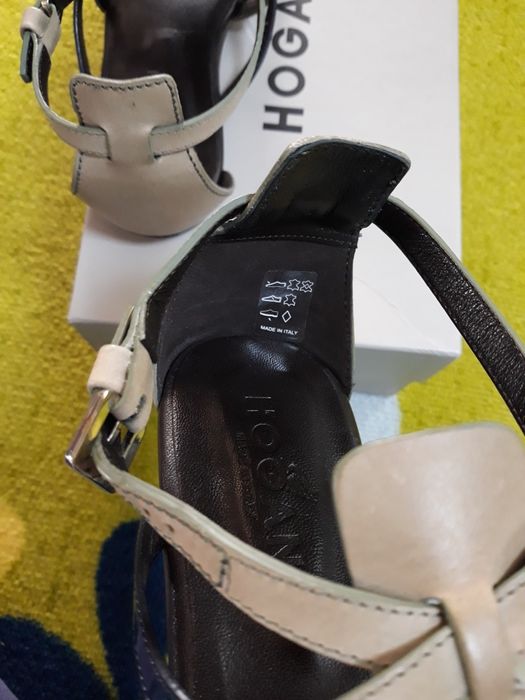 Sandale Hogan 35.5, Italy, originale, brand lux ,piele