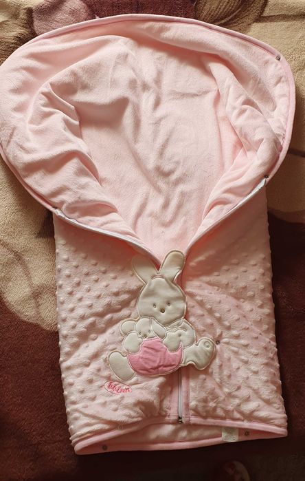 Конверт одеяло розовое