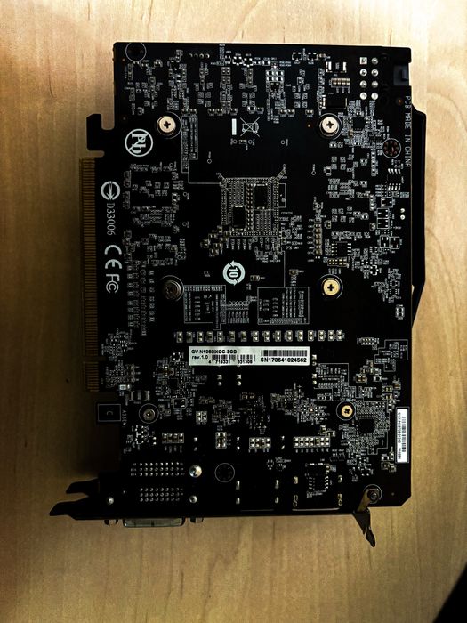 Видео карта GTX 1060 3GB