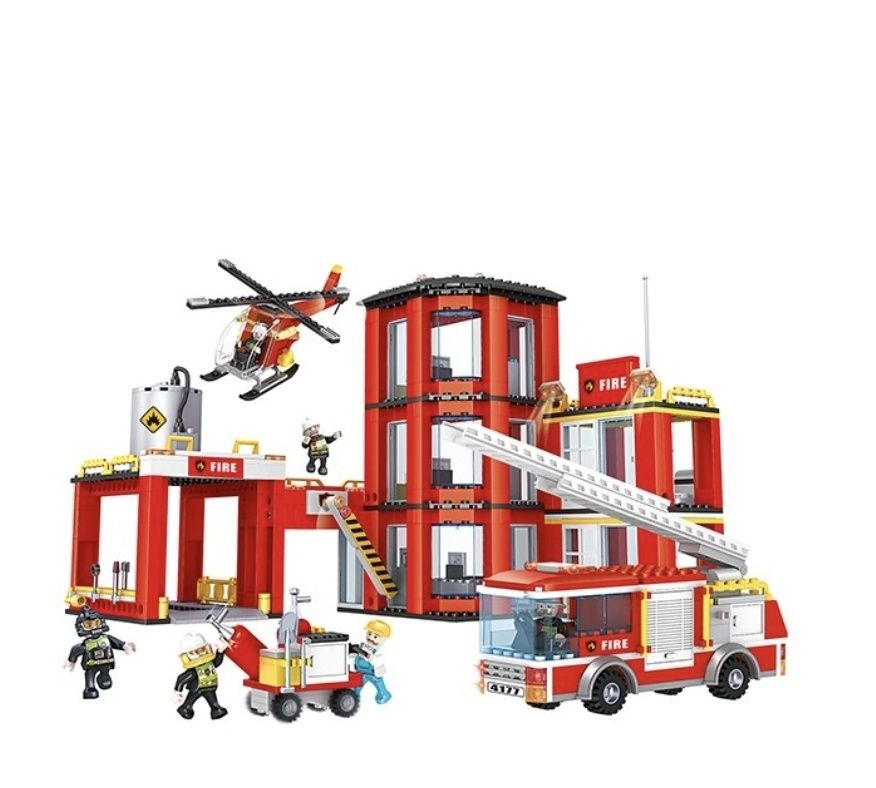 LEGO Set de constructie tip–Set de constructie sectia de pompieri
