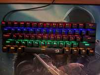 Клавиатура проводная механическая RGB 60% Redragon Lakshmi