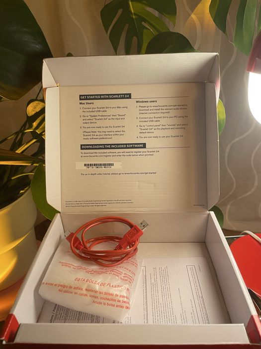 Interfata Audio Focusrite Scarlett 2i4 2nd generation