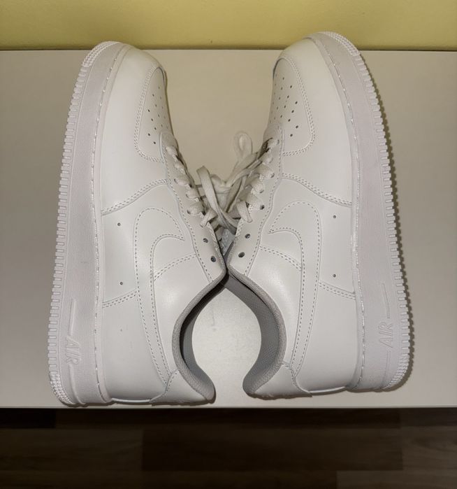 All White Air Force 1